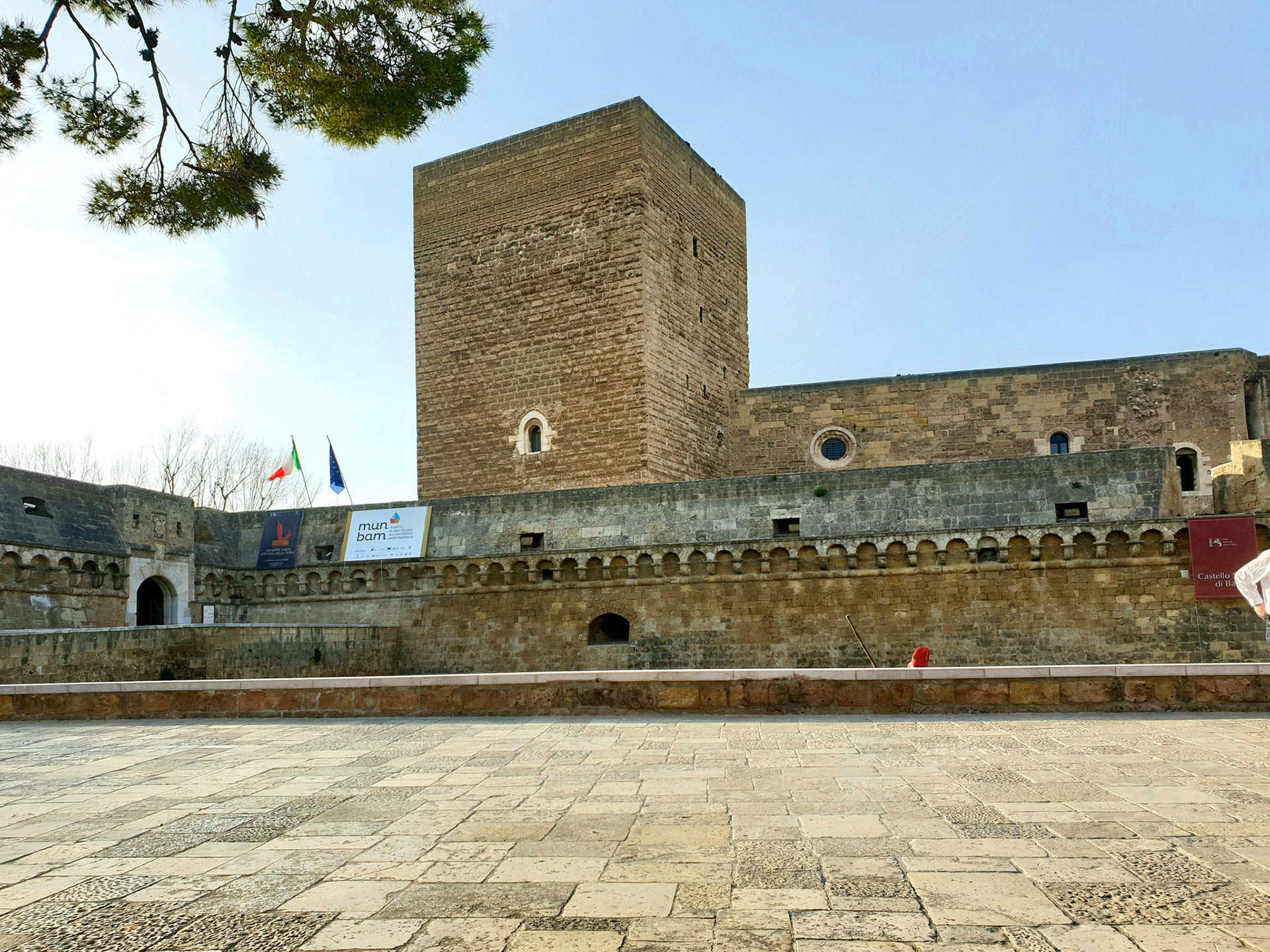 Castello Normanno-Svevo nel centro storico di Bari